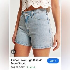 Abercrombie & Fitch denim shorts